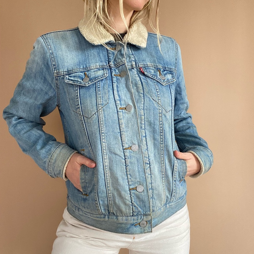 Levi’s Sherpa Denim Jacket